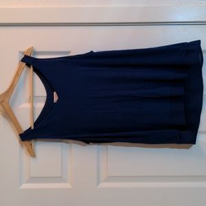 Merona women's blue tank top